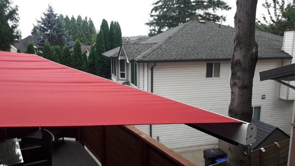 Open Roll Awning